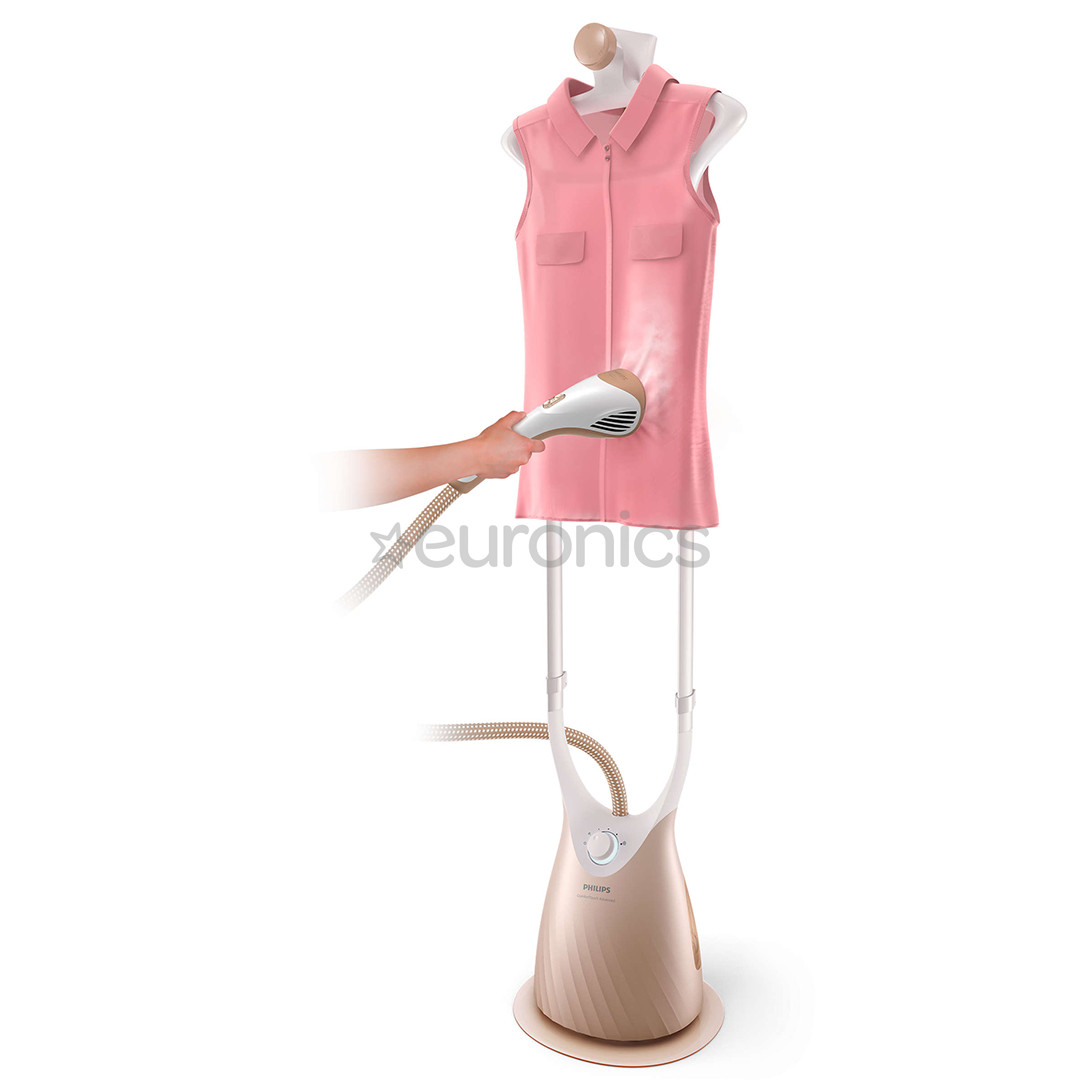 Philips ComfortTouch Advanced, 2200 W, gold/white - Garment steamer