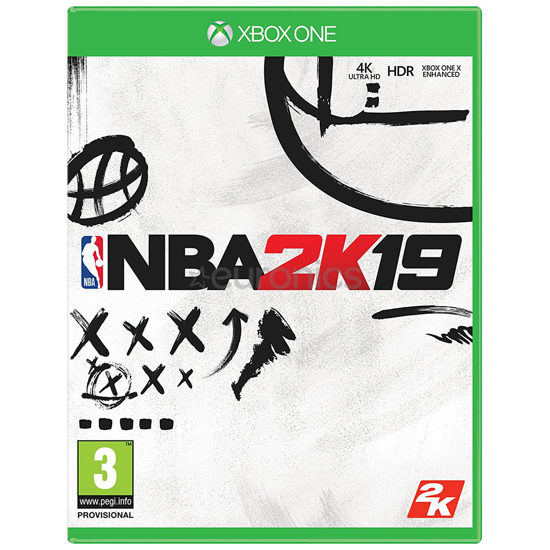 Xbox game NBA 2K19