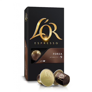 L´OR Forza, 10 portions - Coffee capsules 8711000357934