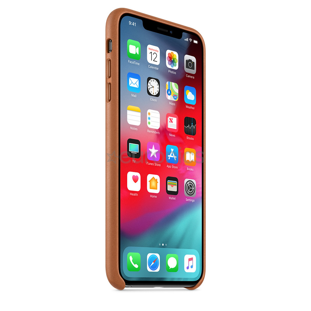 iPhone XS Max nahast ümbris Apple