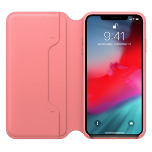 iPhone XS Max leather folio case Apple