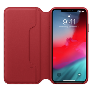 iPhone XS Max leather folio case Apple