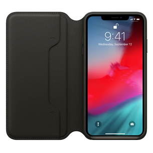 iPhone XS Max leather folio case Apple