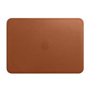 Apple, 12", MacBook, saddle brown - Leather Notebook Sleeve