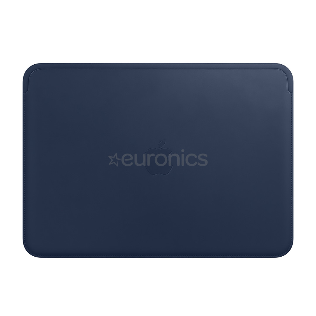 Apple, 12", MacBook, midnight blue - Leather Notebook Sleeve