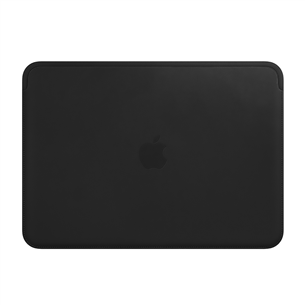 Apple, 15", MacBook Pro, black - Leather Notebook Sleeve