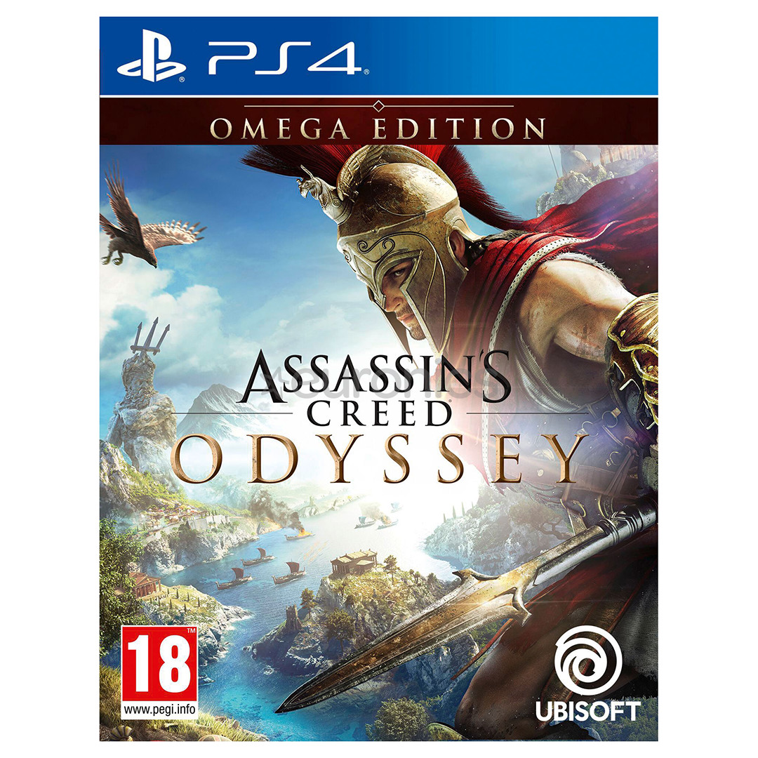 PS4 game Assassins Creed: Odyssey Omega Edition