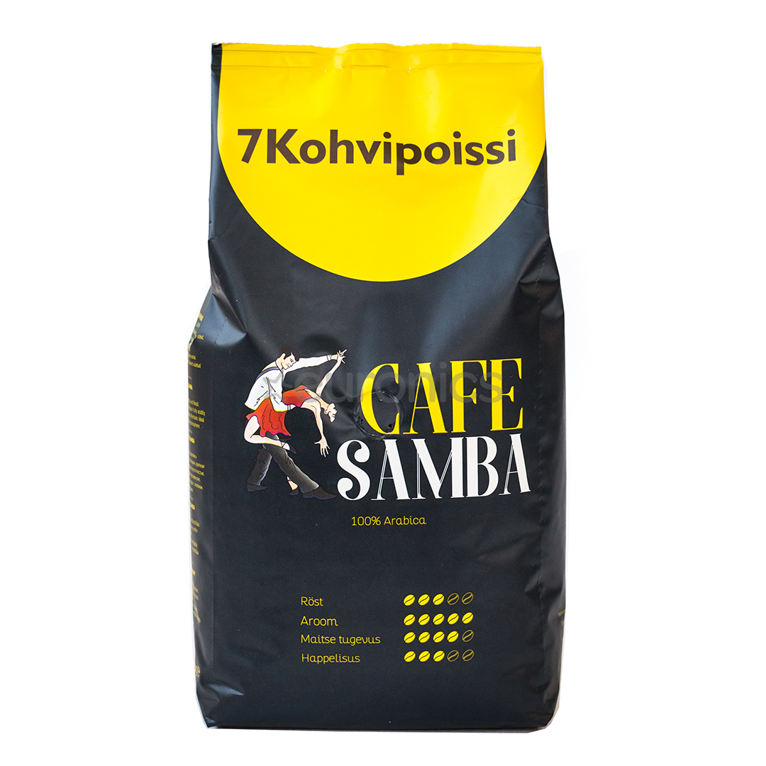 Kohviuba 7 Kohvipoissi Samba 1kg