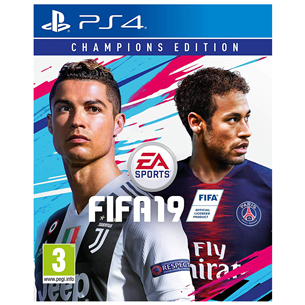 PS4 game FIFA 19 Champions Edition