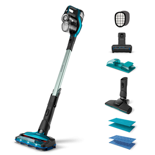 Philips SpeedPro Max, light blue - Cordless Stick Vacuum Cleaner FC6904/01