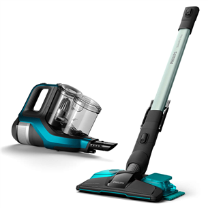 Philips SpeedPro Max, light blue - Cordless Stick Vacuum Cleaner