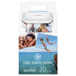 2x3" fotopaber HP Sprocket ZINK (20 tk)