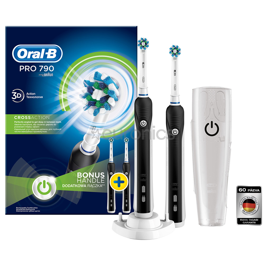 Электрическая зубная щётка Oral-B PRO790 Duo, Braun
