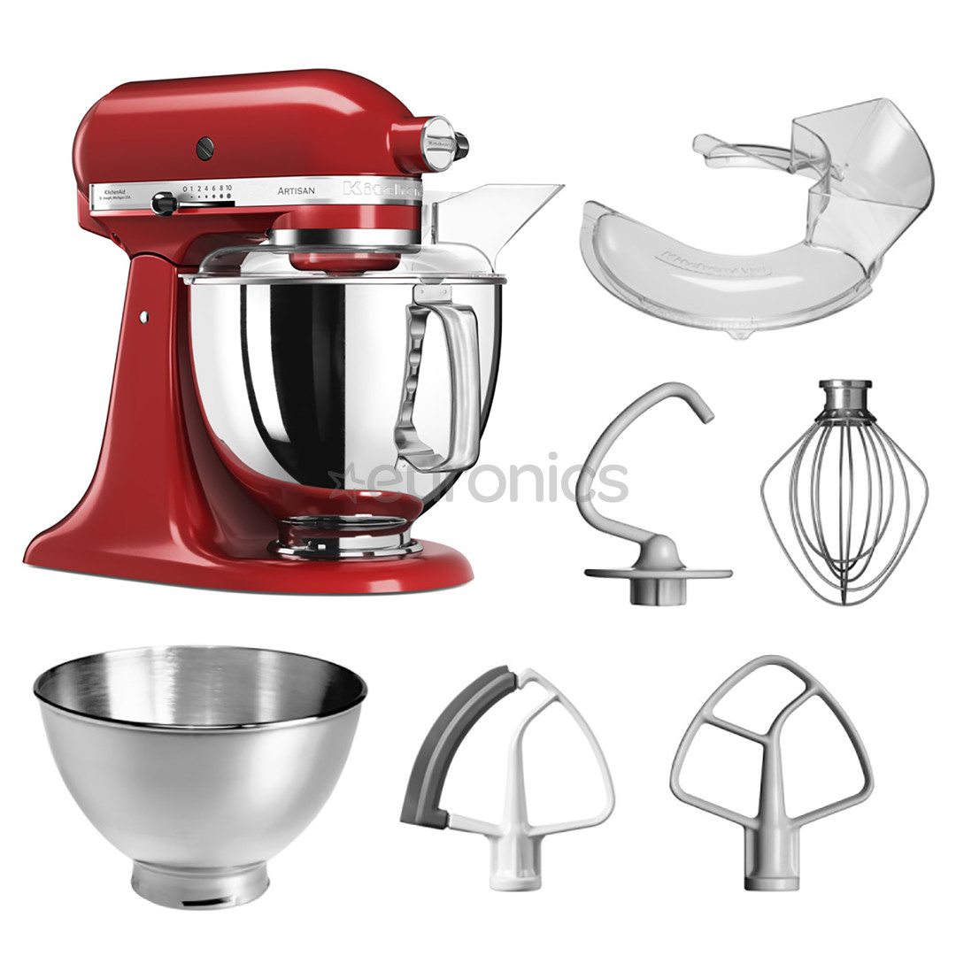 KitchenAid Artisan Elegance, 4.8 L/3 L, 300 W, red - Mixer