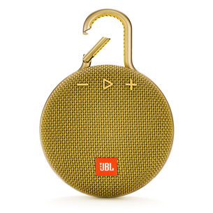 JBL Clip 3, yellow - Portable Wireless Speaker