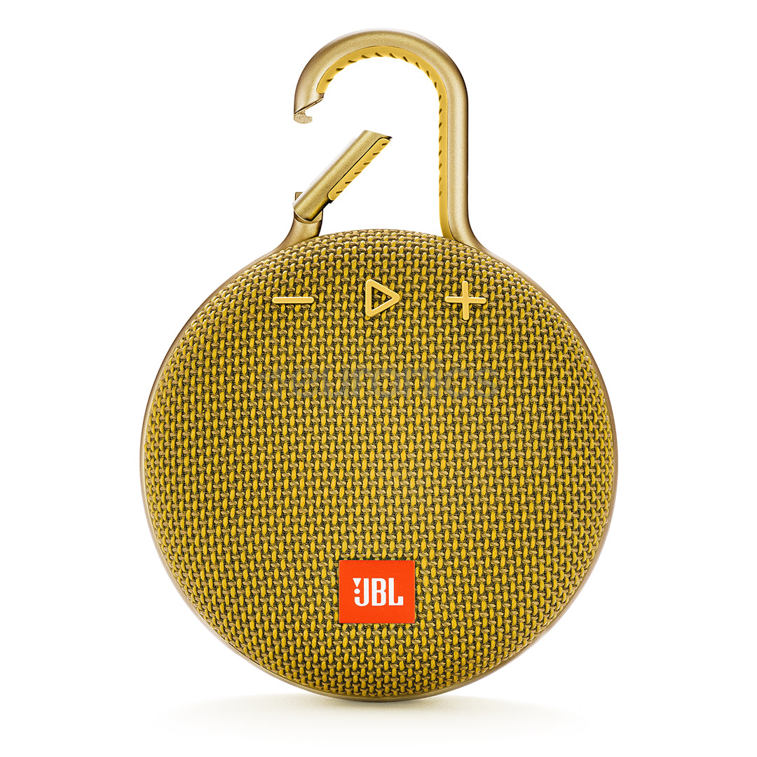 JBL Clip 3, желтая - Портативная беспроводная колонка