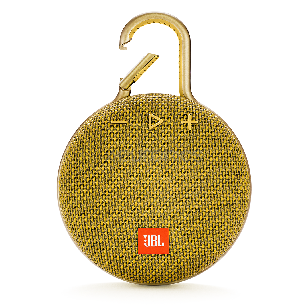 JBL Clip 3, желтая - Портативная беспроводная колонка