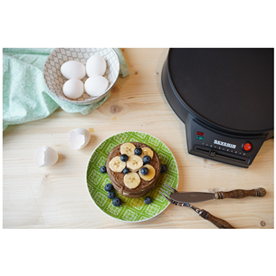 Severin, 1000 W, black - Crepes maker