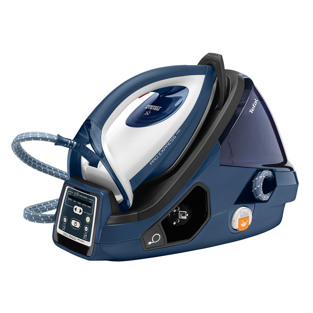 Tefal Pro Express X-Pert Care, 2400 Вт, синий/черный/белый - Гладильная система