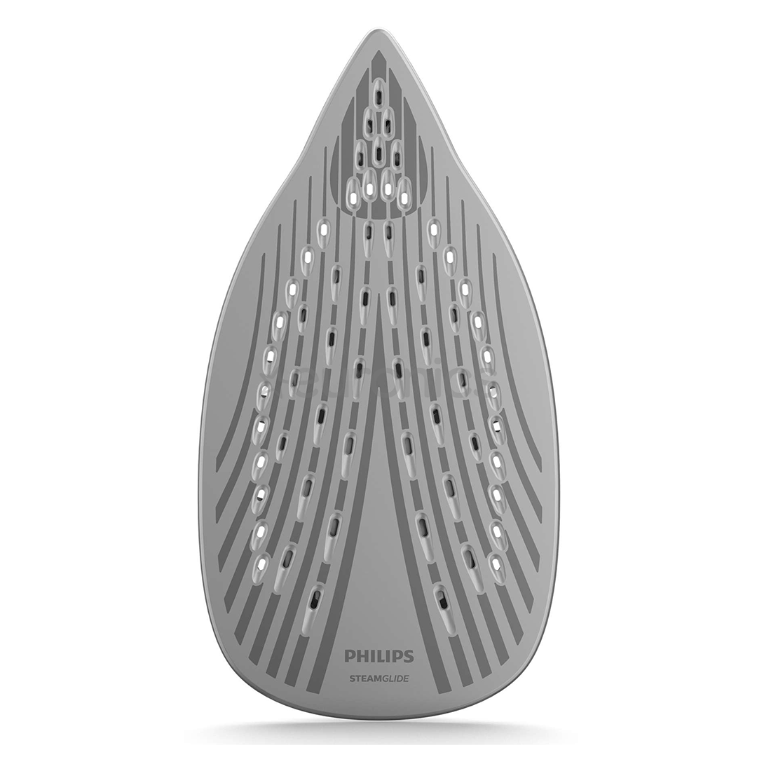 Philips PowerLife, 2400 Вт, синий/белый - Паровой утюг