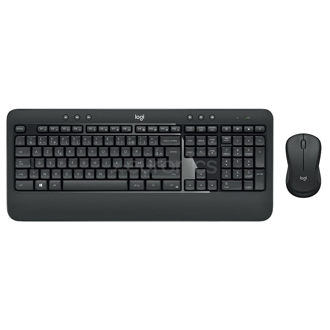 Logitech MK540, SWE, черный - Беспроводная клавиатура + мышь