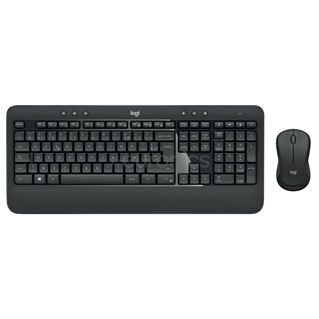 Logitech MK540, RUS, must - Juhtmevaba klaviatuur + hiir