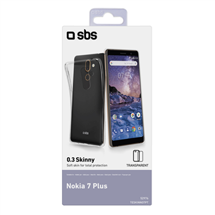 Nokia 7 Plus silikoonümbris SBS