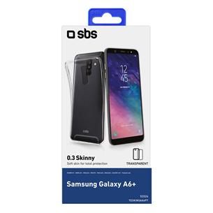 Samsung Galaxy A6 Plus silikoonümbris SBS