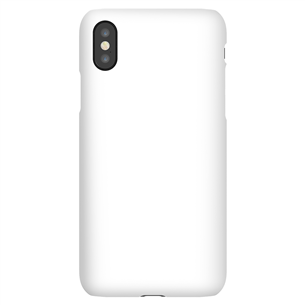 Personalized iPhone XS glossy case / Snap