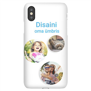 Personalized iPhone XS matte case / Snap