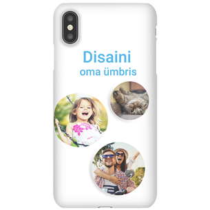 Personalized iPhone XS Max glossy case / Snap