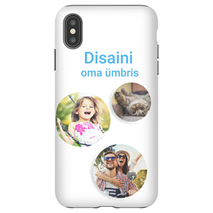 Personalized iPhone XS Max glossy case / Tough