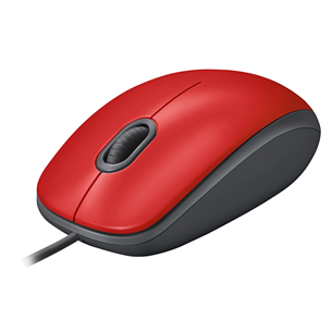 Logitech M110 Silent, red - Optical mouse