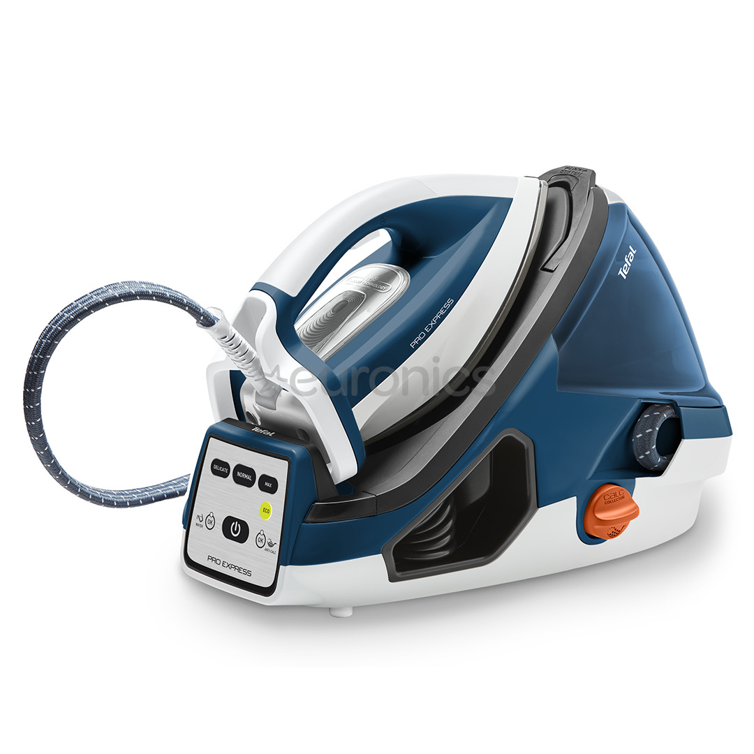 Tefal Pro Express, 2400  Вт, синий/белый - Гладильная система