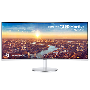 34" curved WQHD UltraWide QLED monitor Samsung