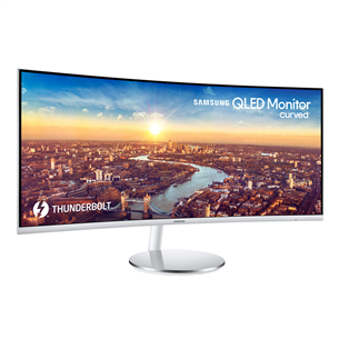 34" curved WQHD UltraWide QLED monitor Samsung