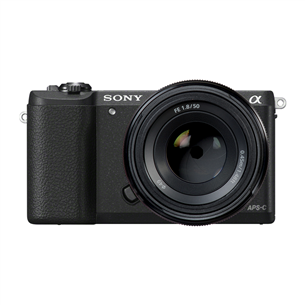 Hübriidkaamera Sony α5100 + FE 50mm objektiiv