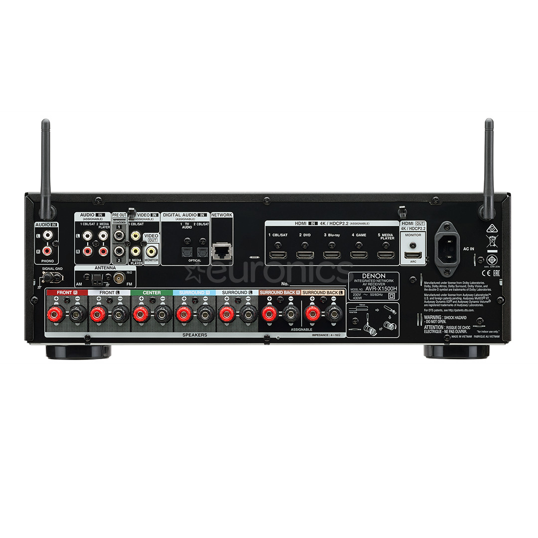 7.2 A/V ressiiver Denon