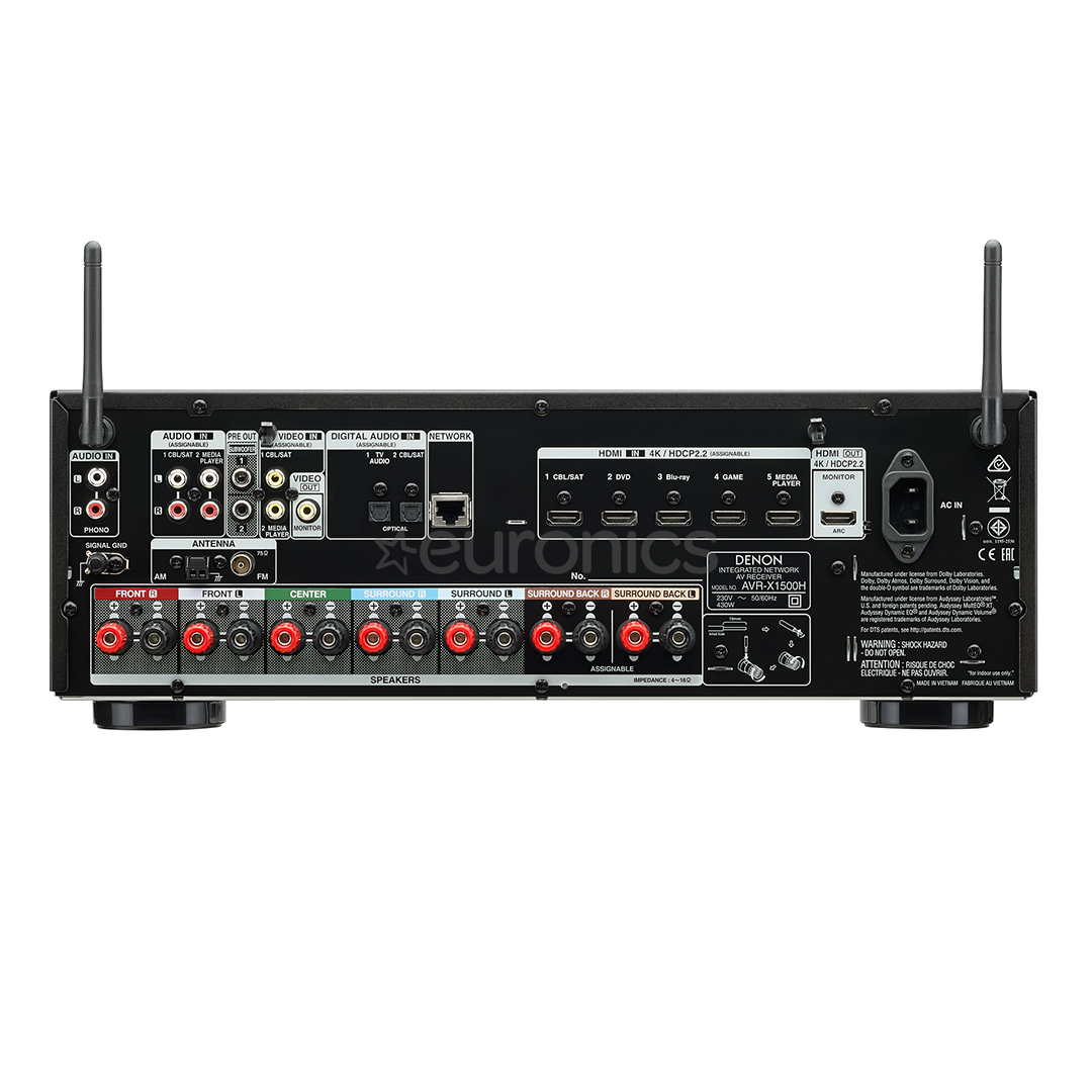 7.2 A/V ressiiver Denon