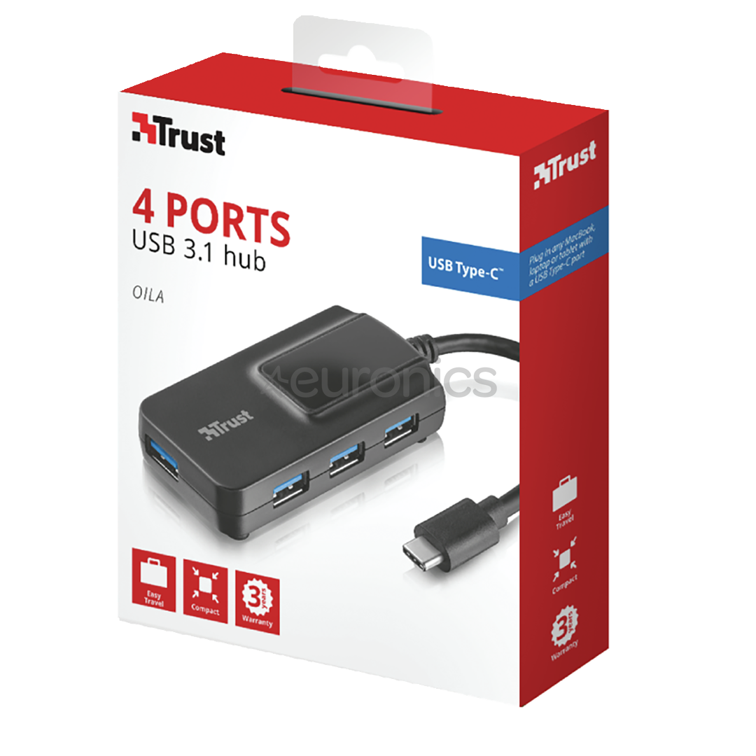 USB-маршрутизатор OILA USB-C, Trust