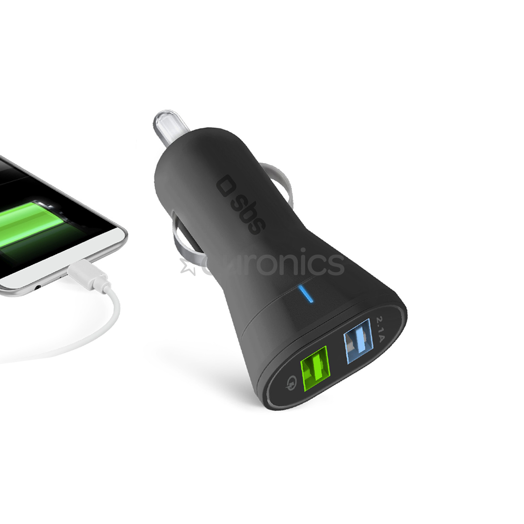 Autolaadija SBS Quick Charge