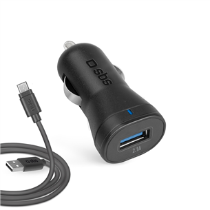 Car charger + micro USB cable SBS