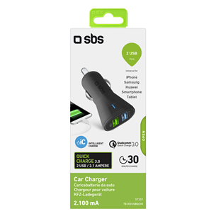 Car charger SBS Quick Charge