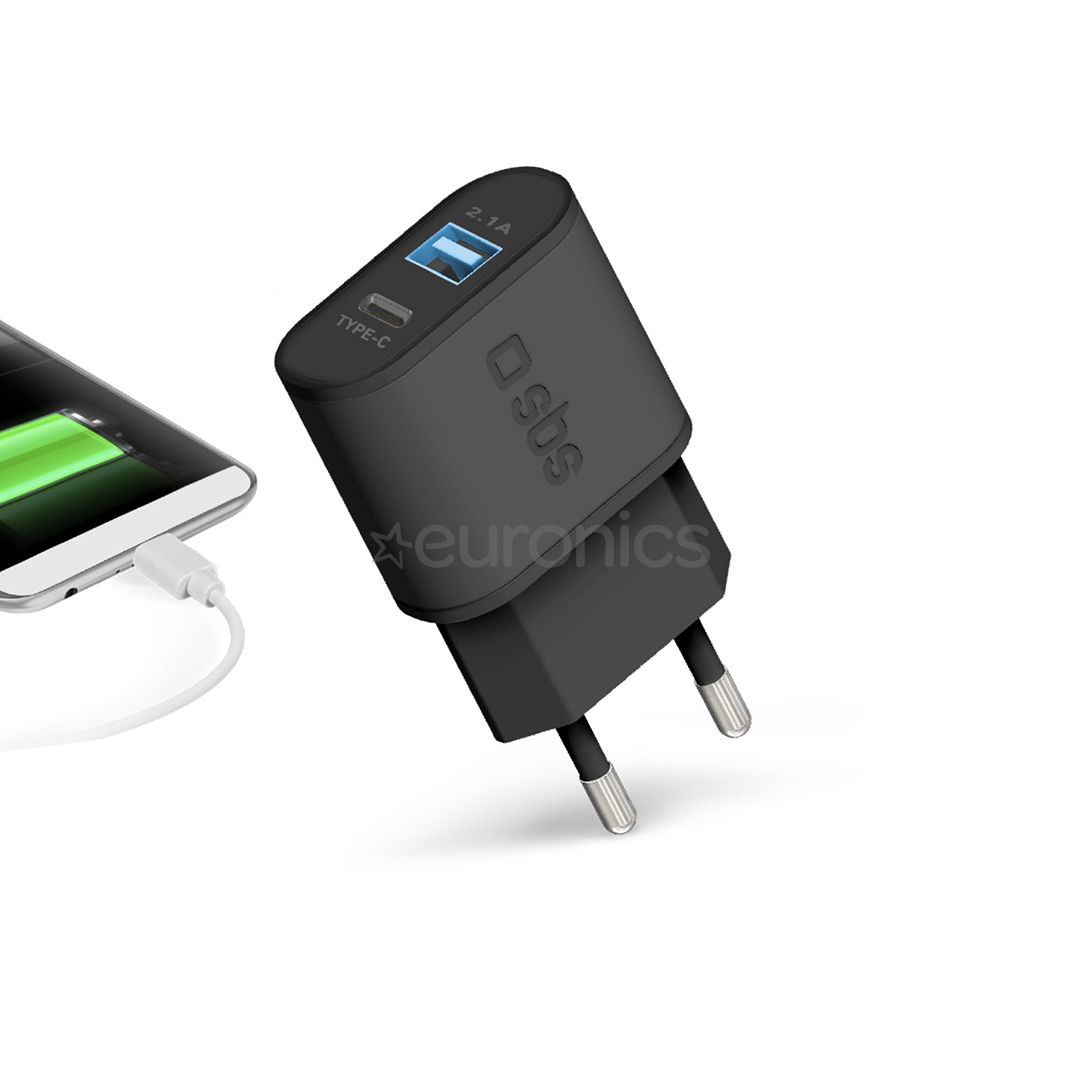 Wall charger USB-C SBS (15 W)