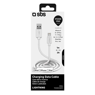Kaabel USB-A - Lightning SBS (1 m)