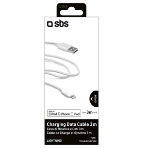 Kaabel USB-A - Lightning SBS (3 m)