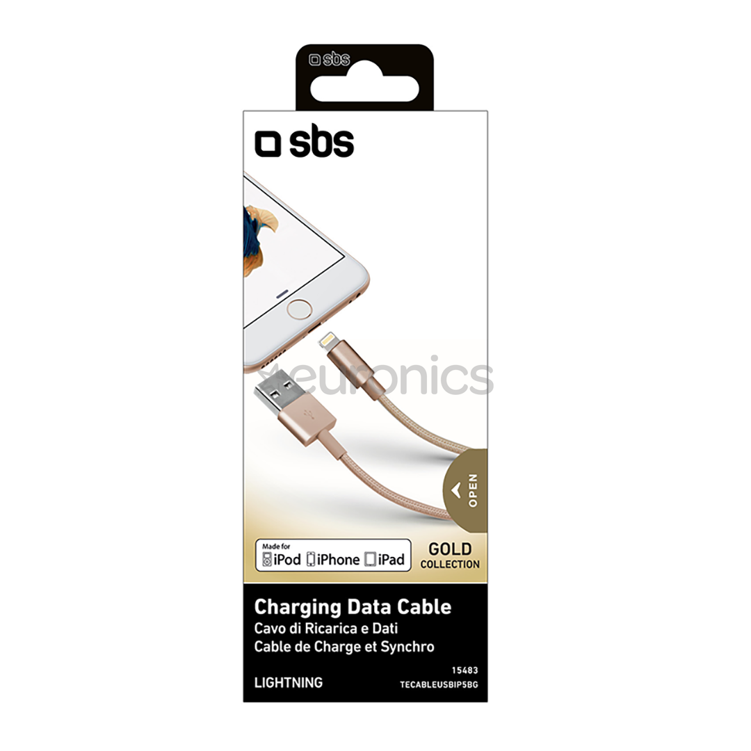 Juhe Lightning USB SBS Gold Collection (1 m)