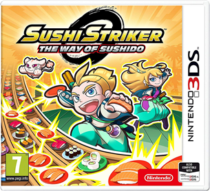 3DS game Sushi Striker: The Way of Sushido