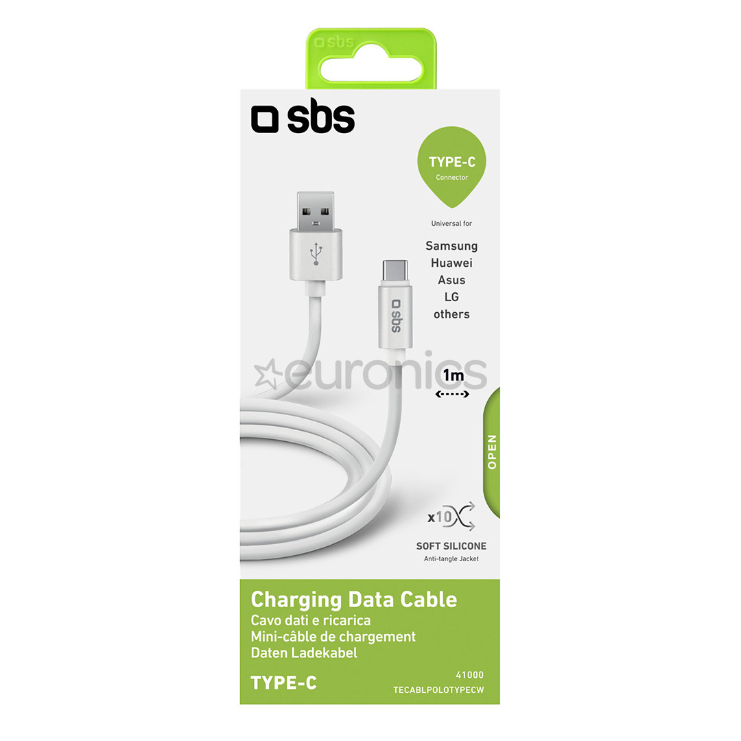 Кабель USB-C SBS Polo Collection (1 м)