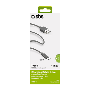 Kaabel USB-A - USB-C SBS (1,5 m)